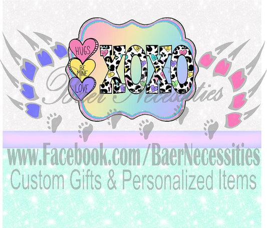 XOXO Valentine - Tumbler Transfer