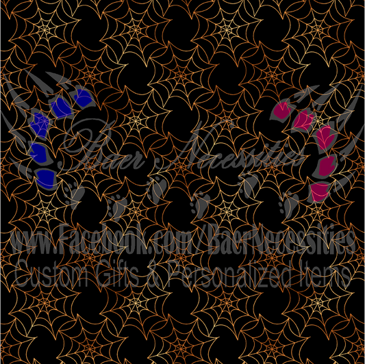 Black /Copper Halloween 08 - Adhesive