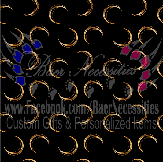 Black /Copper Halloween 12 - Adhesive