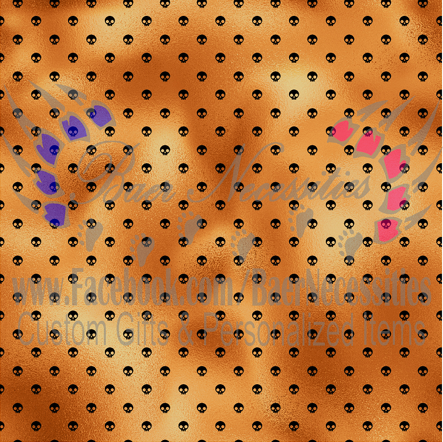 Black /Copper Halloween 20 - Adhesive
