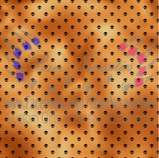 Black /Copper Halloween 20 - Adhesive