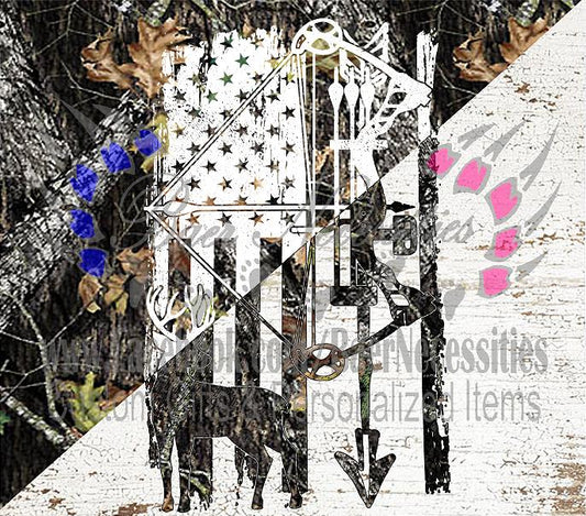 Camo Bow Deer Hunting - Full Wrap