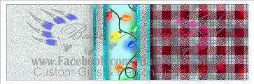 Christmas Plaid Lights - Pen Wrap
