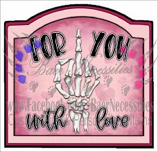 For You with Love - Tumber Decal