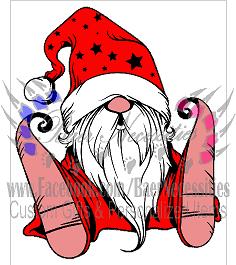 Santa Gnome - Tumber Decal