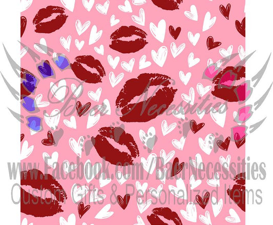 Kisses and Hearts - Full Wrap
