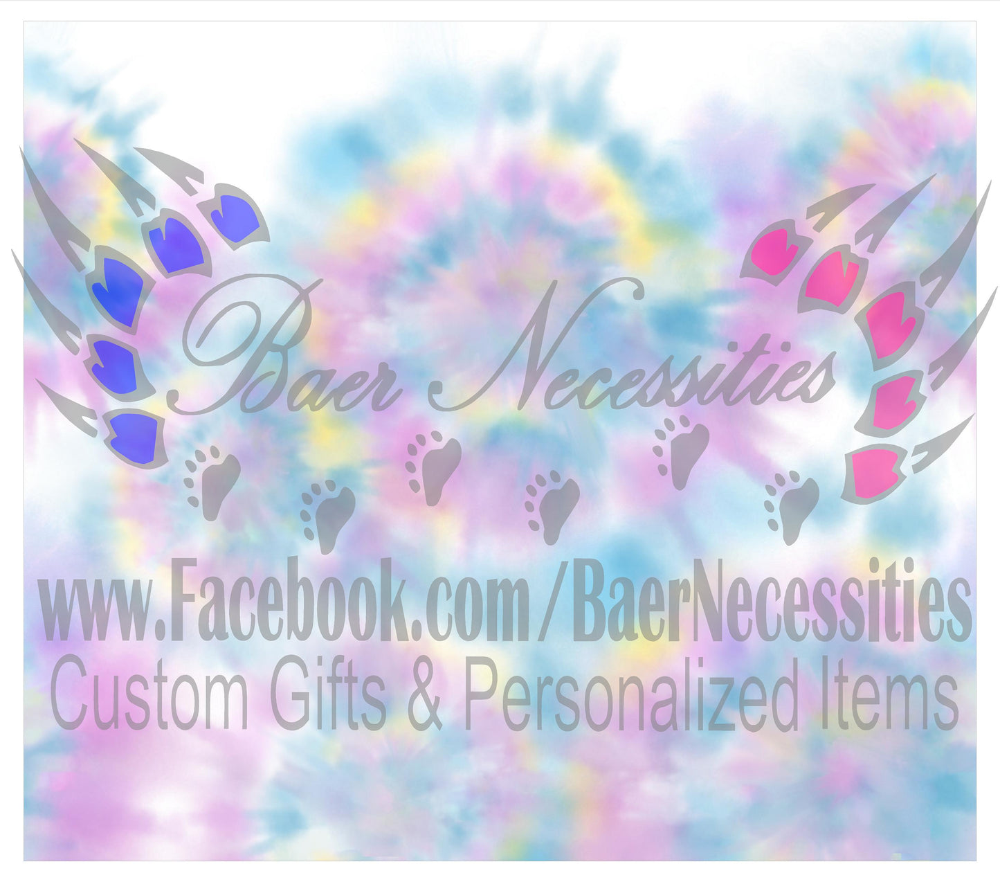 Pastel Tie Dye - Full Wrap
