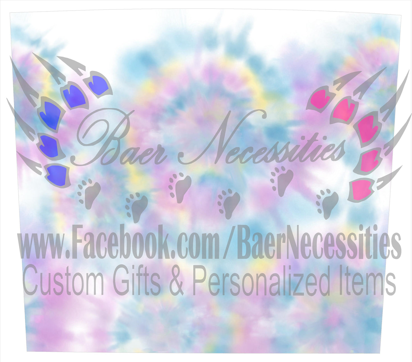Pastel Tie Dye - Full Wrap
