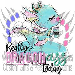 Really Dragon Today - Tumber Decal