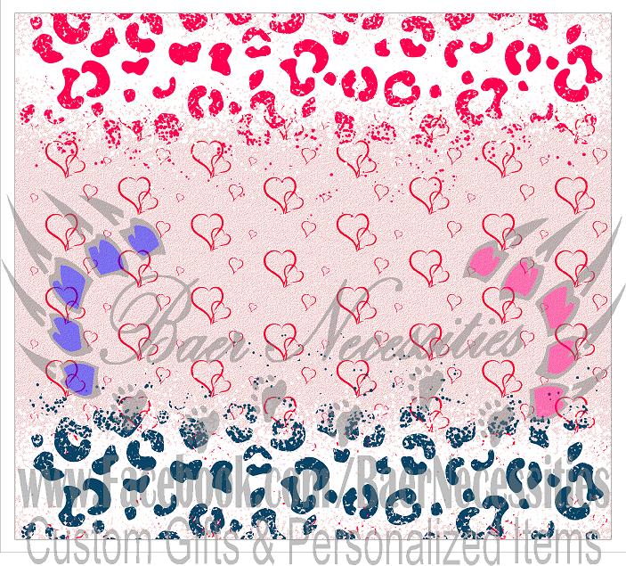 Valentine Leopard - Full Wrap
