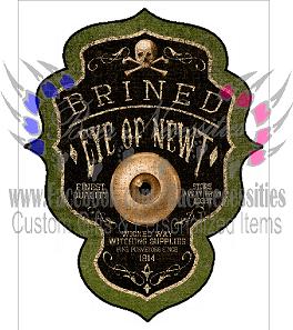 Eye of Newt Label - Tumber Decal