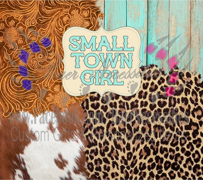 Small Town Girl - Tumbler Transfer