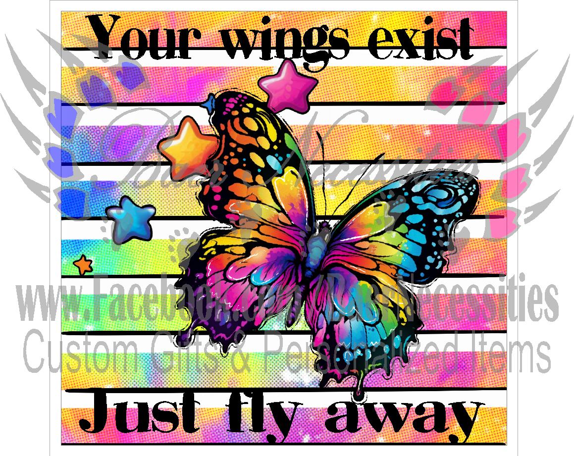 Your Wings Exist - Tumber Decal