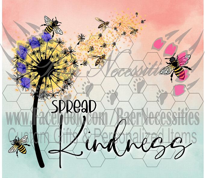 Spread Kindness - Tumbler Transfer