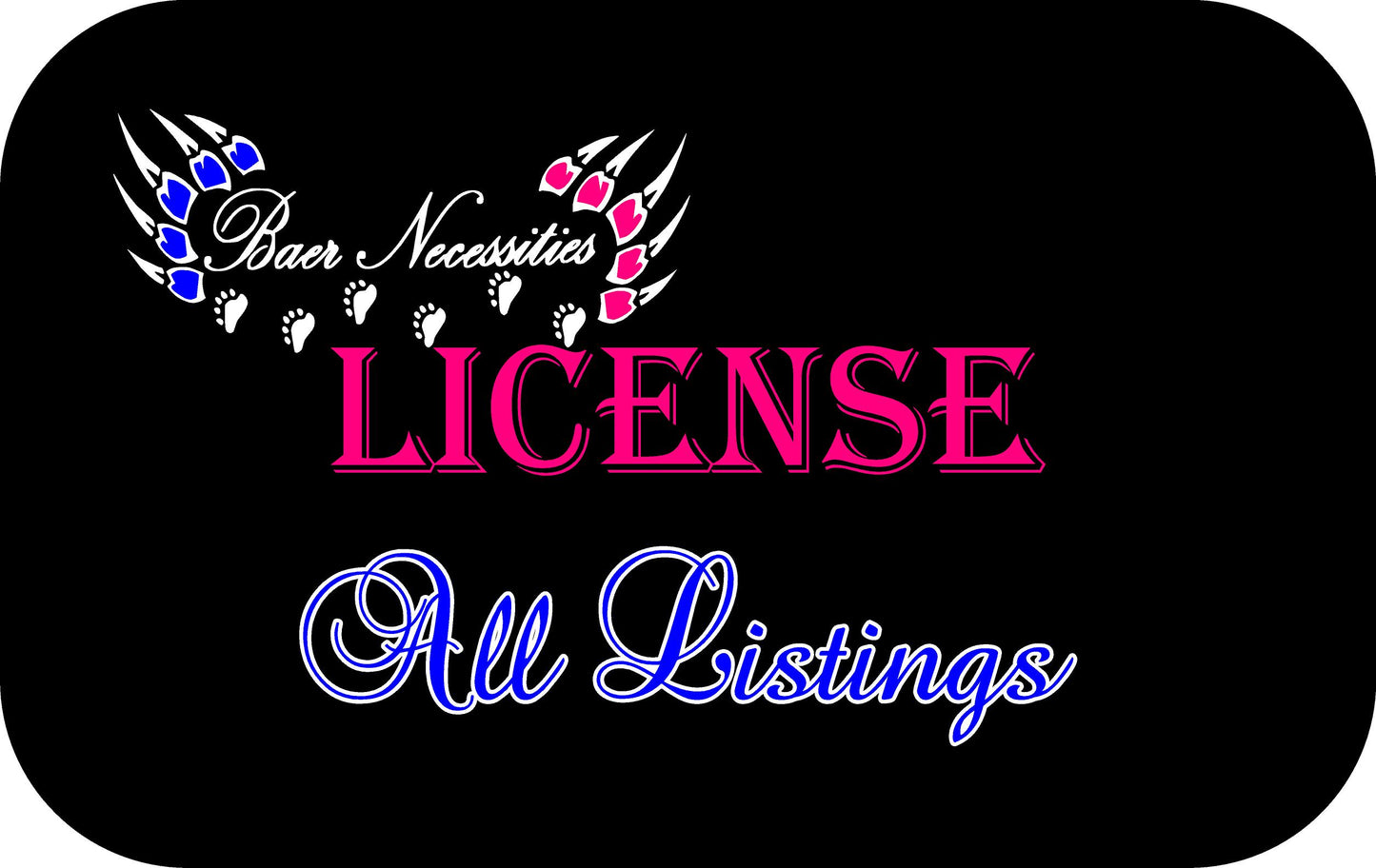 ALL Listings LICENSE - Digital