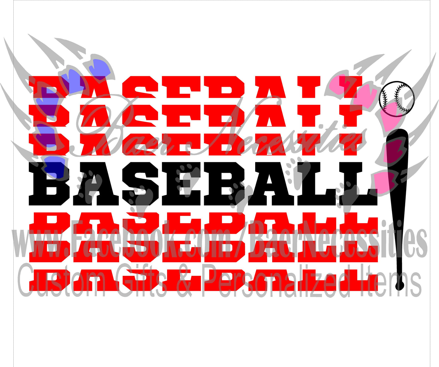 Baseball Words 2 - Digital