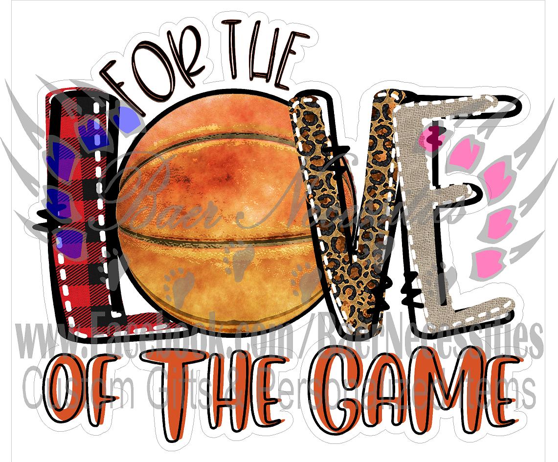 For the Love of the Game Basketball - Transfer
