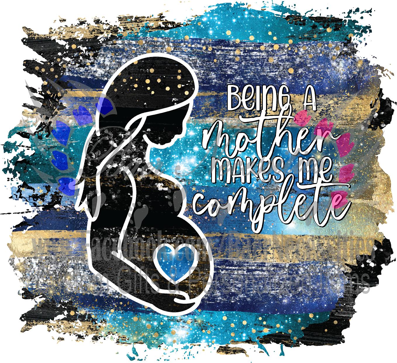 Being a Pregnant Mother - Tumber Decal