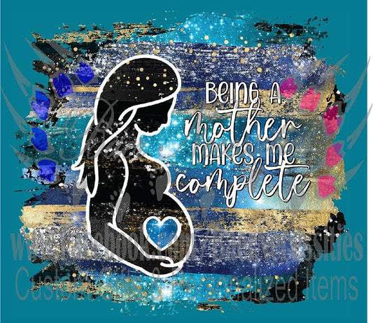 Being a Mother makes me complete Pregnacy  - Full Wrap