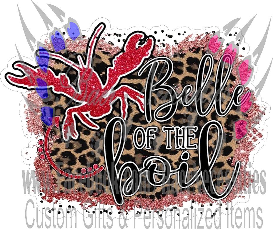 Belle of the Boil - Tumber decal