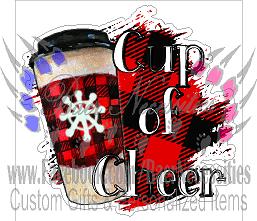 Cup of Cheer - Tumber decal