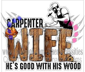 Carpenter Wife - Tumber Decal