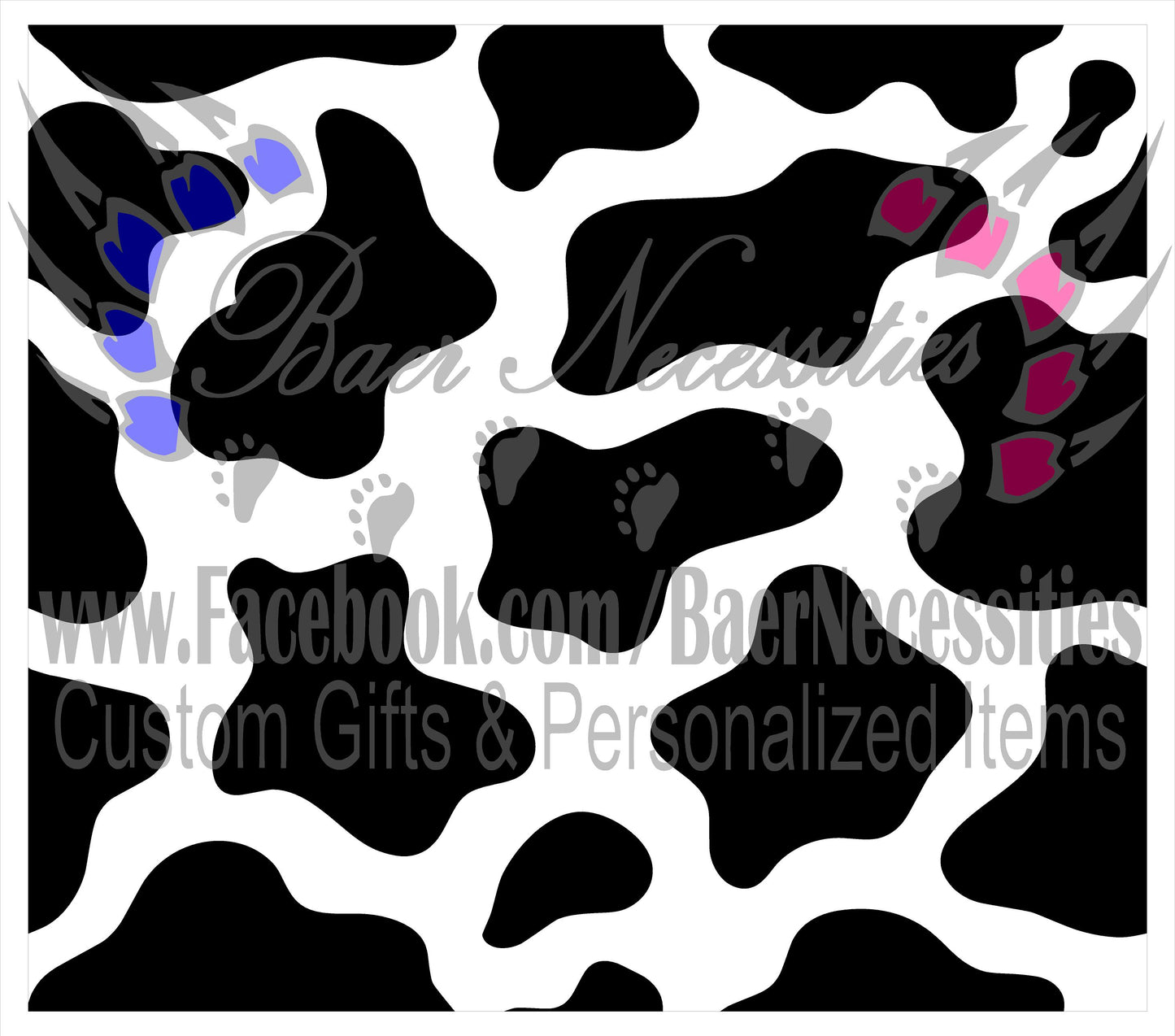 Cow Pattern - Full Wrap