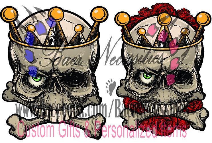 Crowned Skulls - Tumber Decal