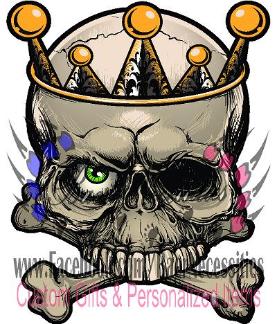 Crowned Skulls - Tumber Decal