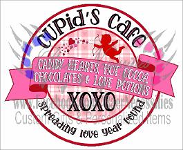 Cupids Cafe - Tumber Decal