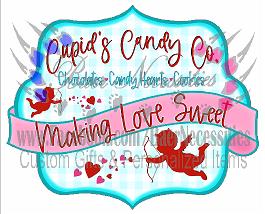 Cupids Candy Co. - Tumber Decal