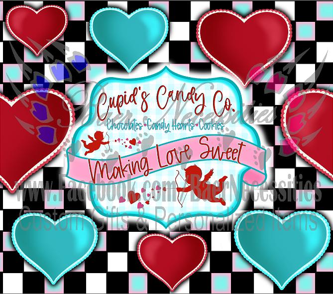 Cupid's Candy Co. - Tumbler Transfer