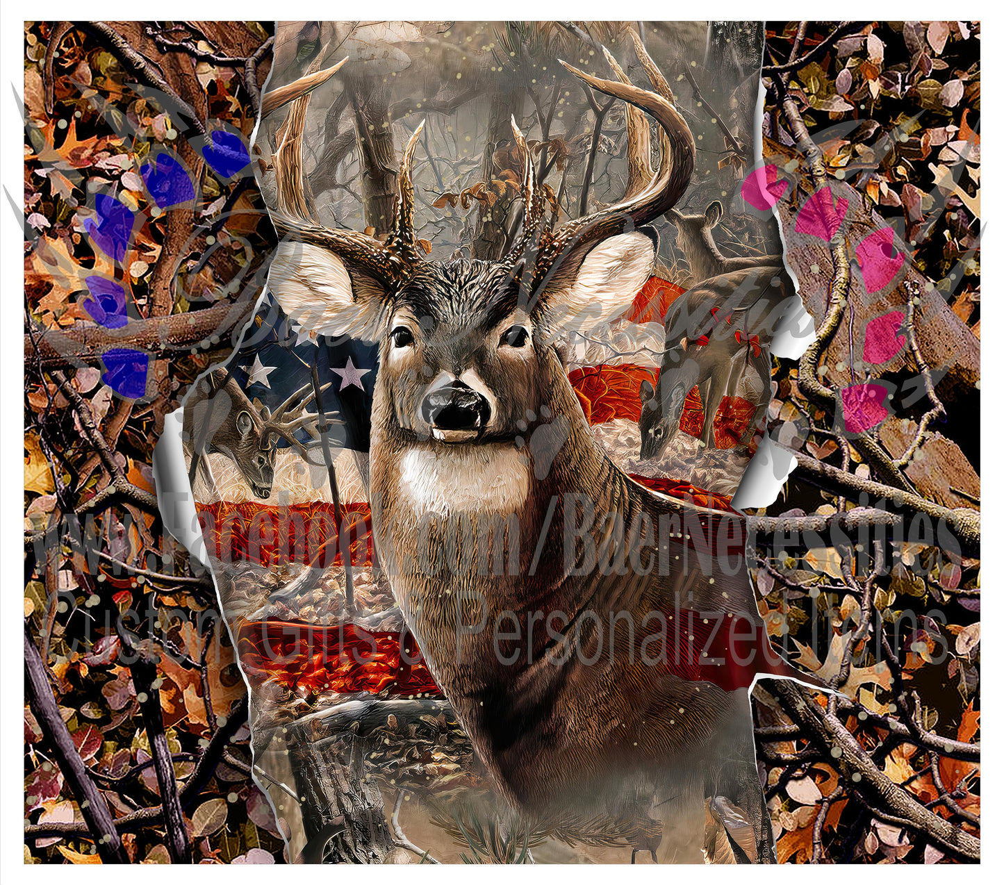 Deer Hunting - Tumbler Transfer