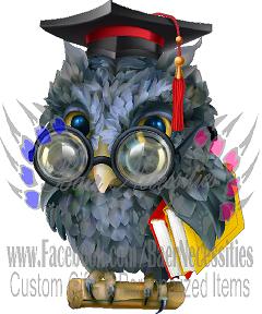 Graduation Owl - Tumbler Decal