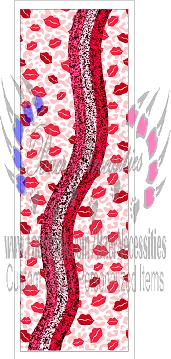 Glitter Swirl Lips - Pen Wrap