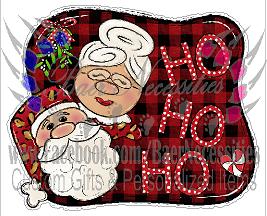 Mr. & Mrs. Claus - Tumber Decal