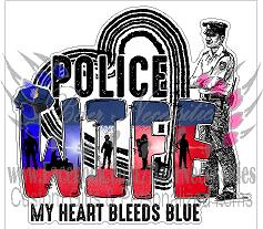 Police Wife - Tumber Decal