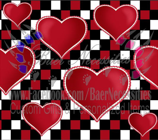 Checkered Heart - Full Wrap