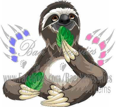 Sloth - Tumbler Decal