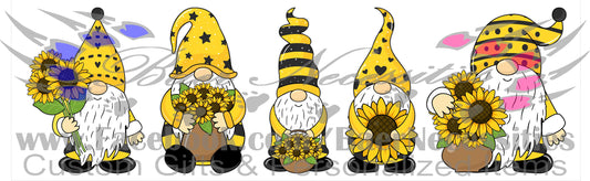 Sunflower Gnomes - Decal Theme/Set