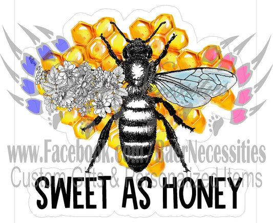 Sweet as Honey - Tumber Decal