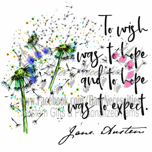 To Wish, To Hope, To Expect - Transfer