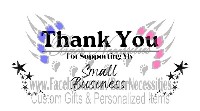Thank You Small Business - Stars