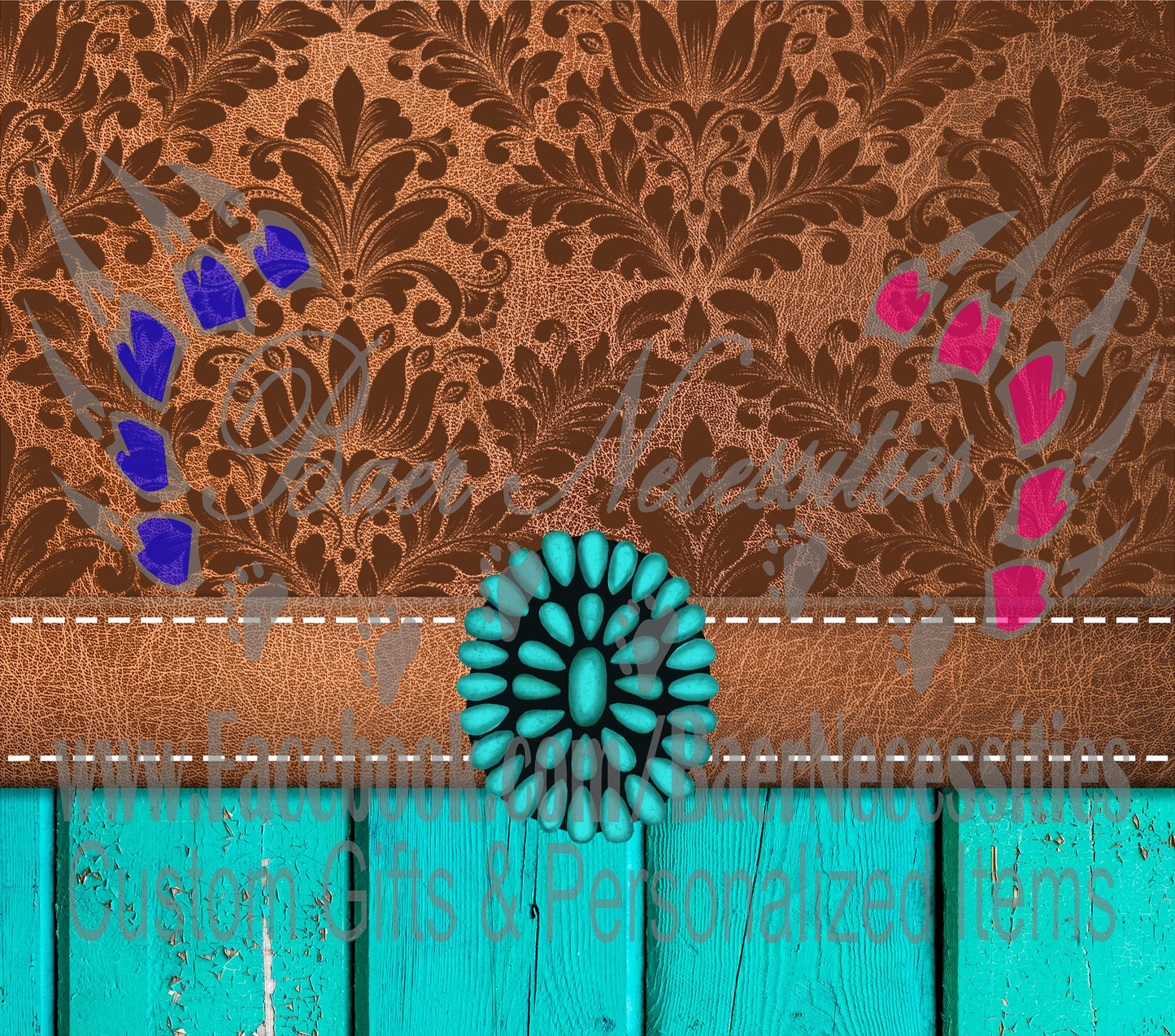 Victorian Western Wood Print - Full Wrap