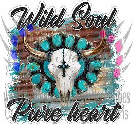 Wild Soul, Pure Heart - Tumber Decal