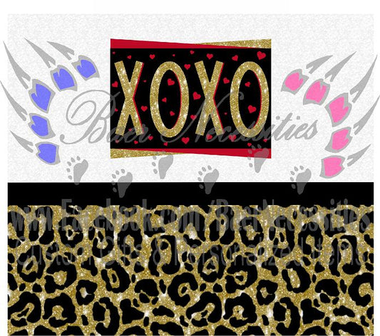 XOXO Gold Leopard - Full Wrap