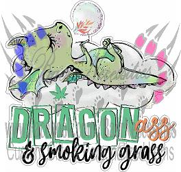 Dragon A$$ and Smoking Grass - Tumber Decal