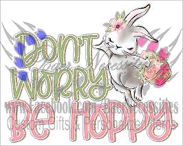 Don't worry be Hoppy - Tumber Decal