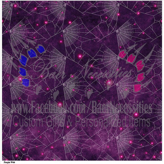 Twilight Witch 09 (Purple Web)- Adhesive