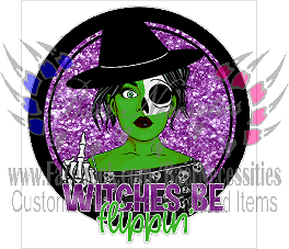 Witches be Flippin - Tumber Decal